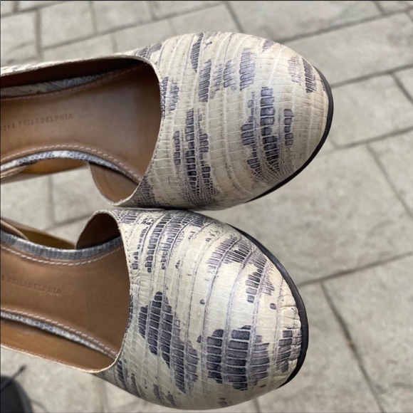 Anthropologie wooden heel shoes size 8 - Picture 7 of 7